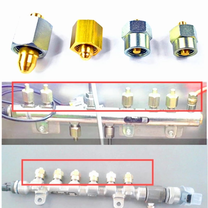 common rail plug for common rail tube, Common Rail Fuel Injector Cap, common rail injector tube Block-Off parts