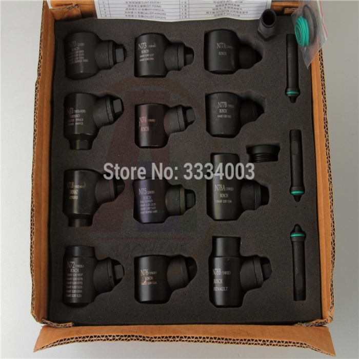 Common Rail Injector Short Clamp Tools For BOSCHH DENSSO, Common Rail Injector Diesel Oil Back Flow Joint